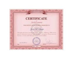 Stone’s Certificate